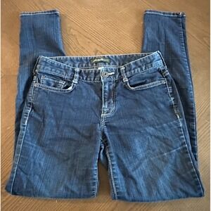 Eddie‎ Bauer Dark Blue Denim Jeans Size 2 Straight Leg 28'' x 30''